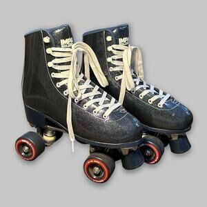 Impala Sidewalk Quad Roller Skates – Holographic Black – Women’s Size 9